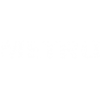 Logo blanc metro